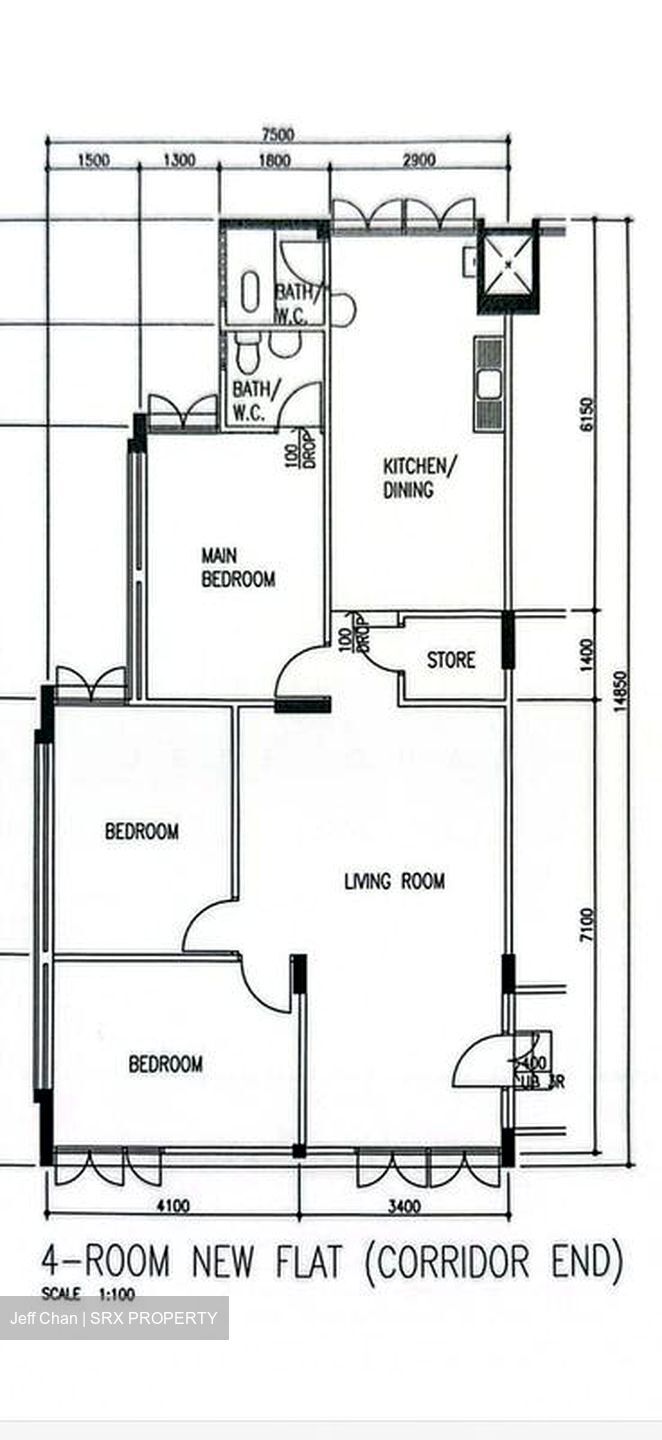 Blk 735 Nee Soon Central Vista (Yishun), HDB 4 Rooms #545773011